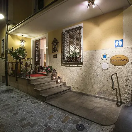 Отель Swiss Historic & Garten Carona Лугано